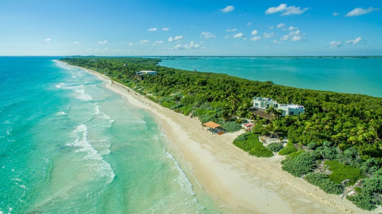 Casa Pelicanos Tulum Beach Mx - Next To Hotel Zone Exterior foto